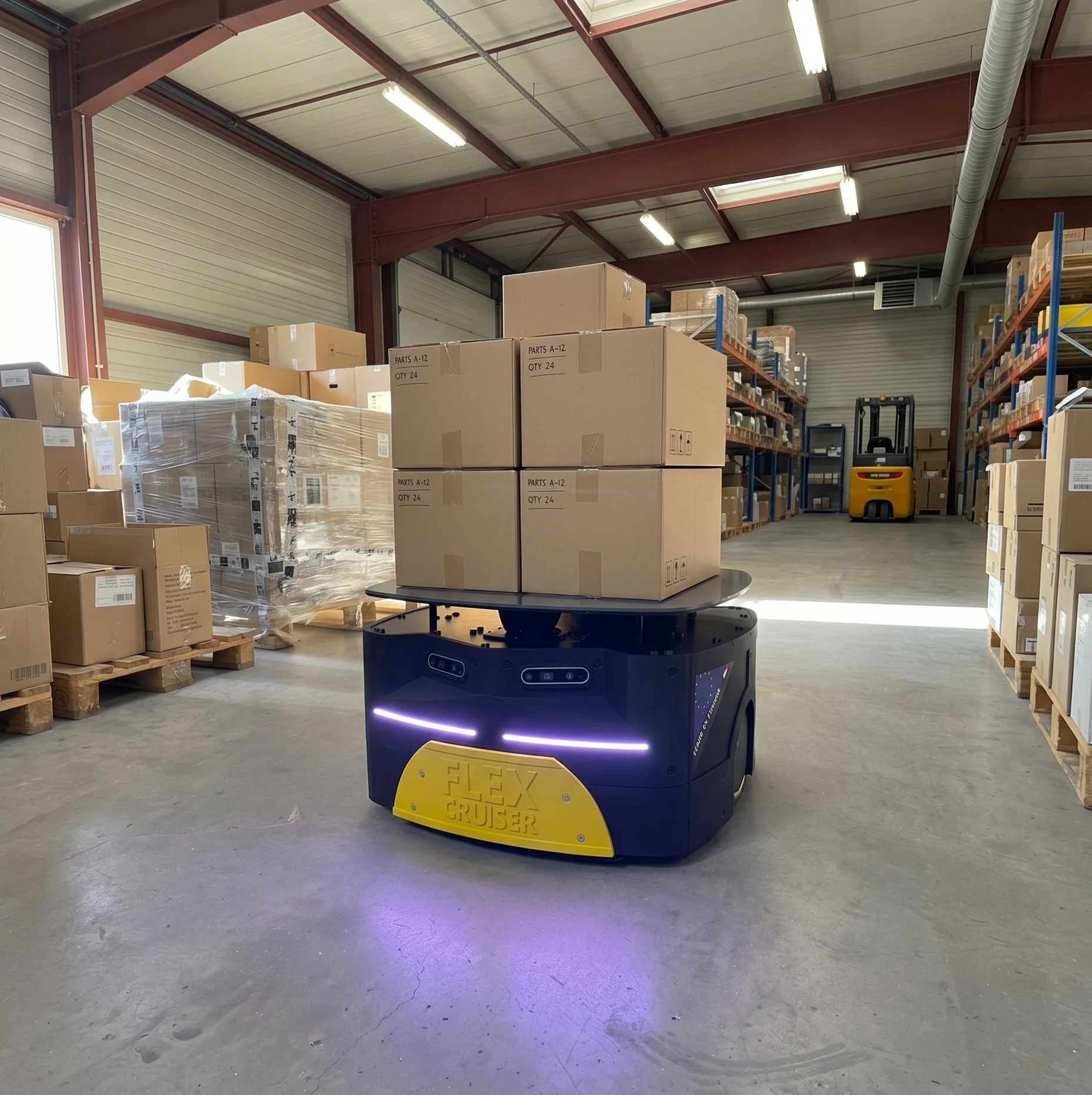 Autonomous mobile robots for industry and logistics workflows