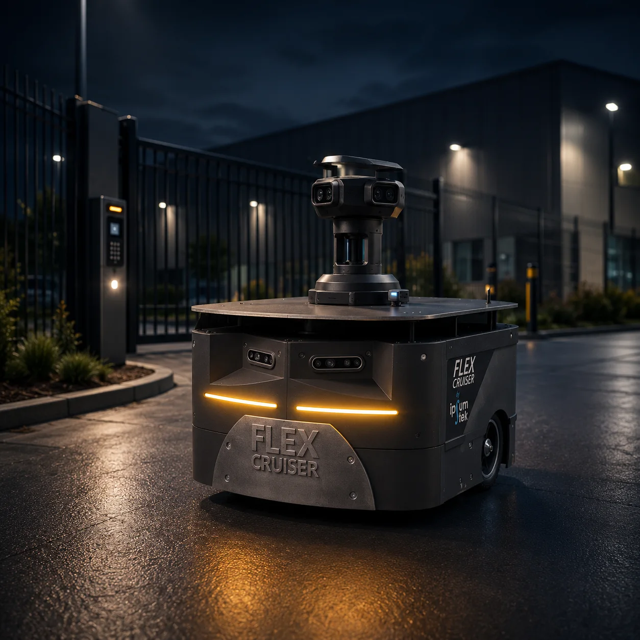 Autonomous robot application for security and sensitive sites