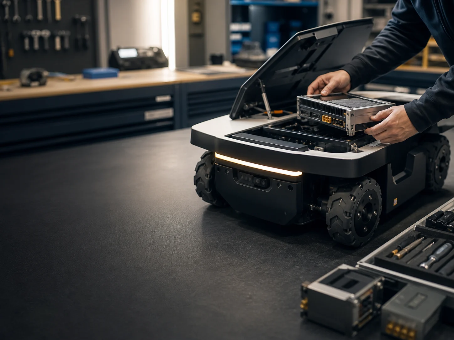 Robotics project discussion focused on realistic operational ROI